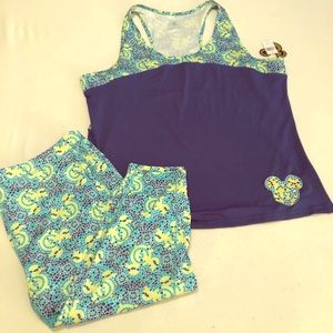 Brand new Disney workout outfit. Size xl/xxl